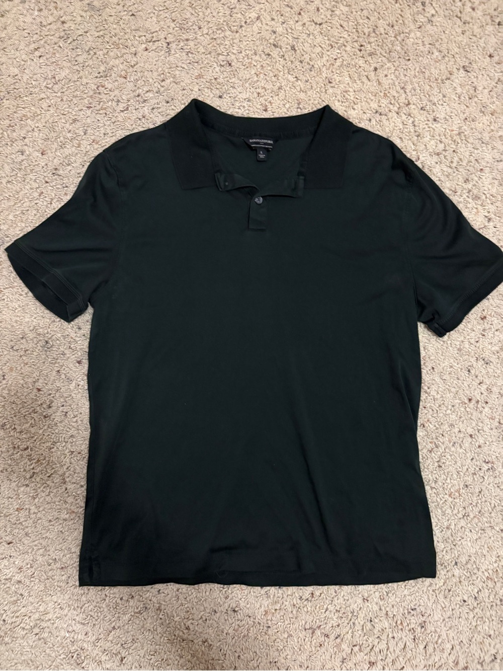Banana Republic Black Short Sleeve Polo